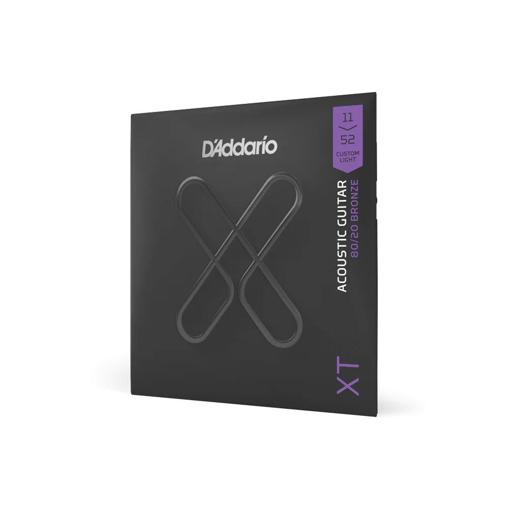 D’ADDARIO Acoustic Coates String XT Bronze 80/20 XTABR1152 11-52 Custom Light