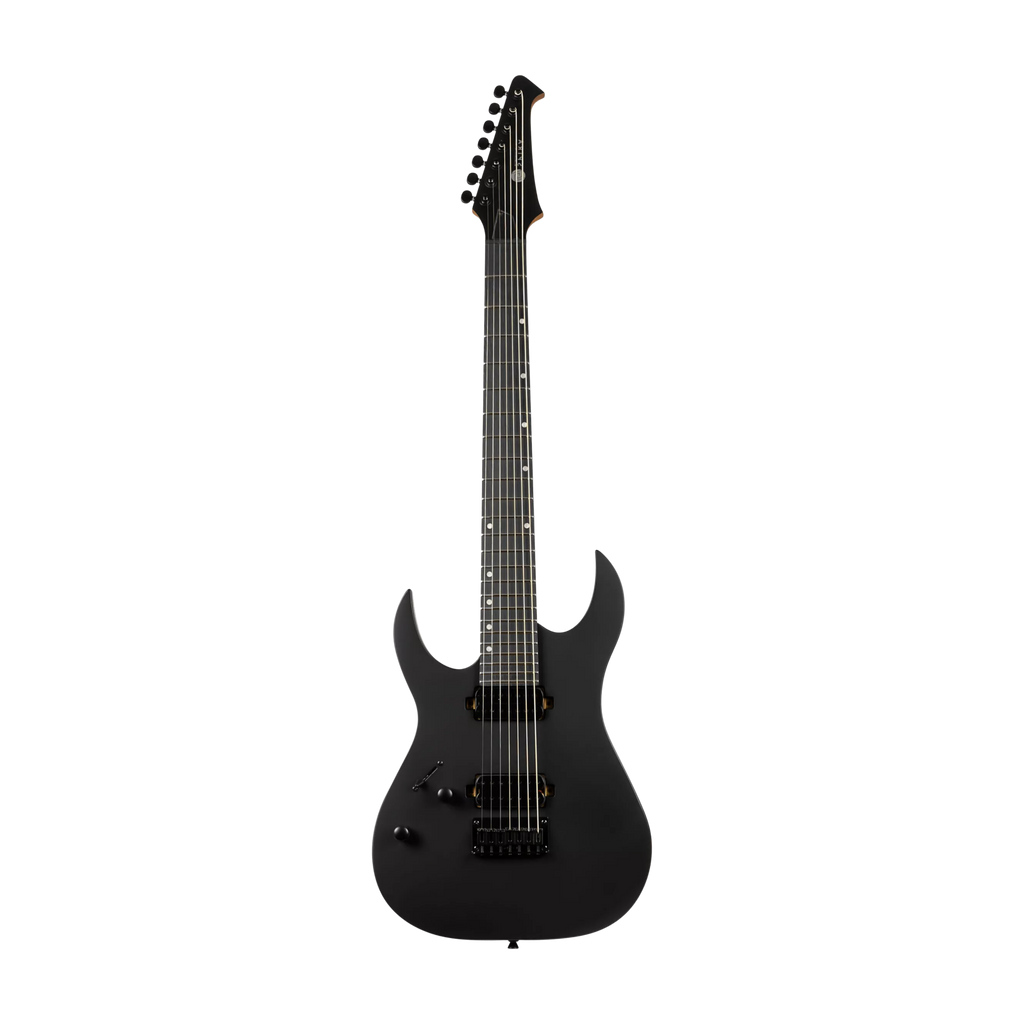SPIRA S407 MBK Electric Guitar Black Left Hand LH