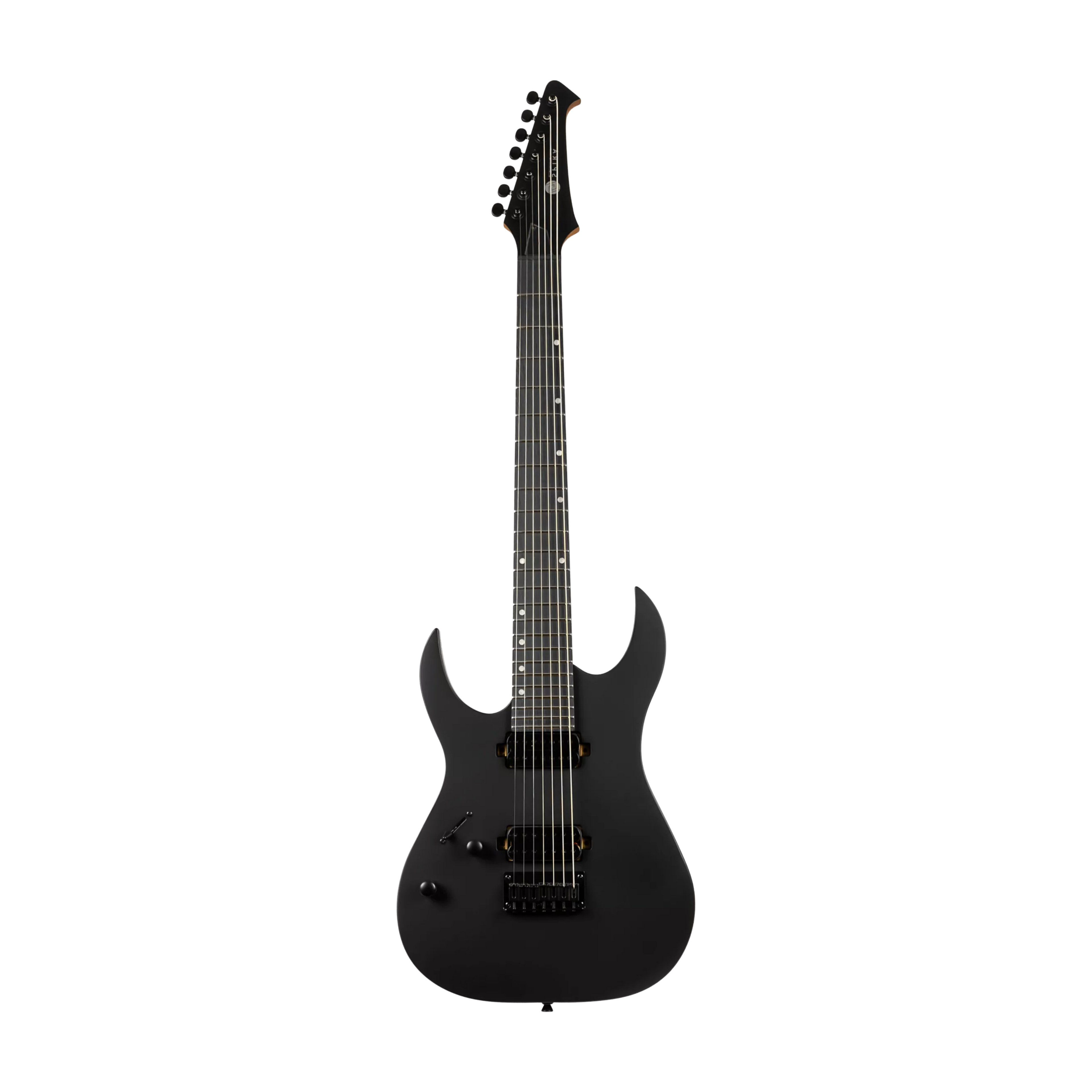SPIRA S407 MBK Electric Guitar Black Left Hand LH